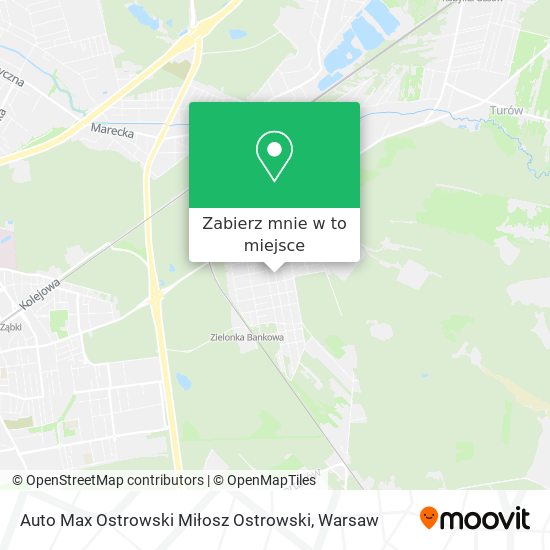 Mapa Auto Max Ostrowski Miłosz Ostrowski