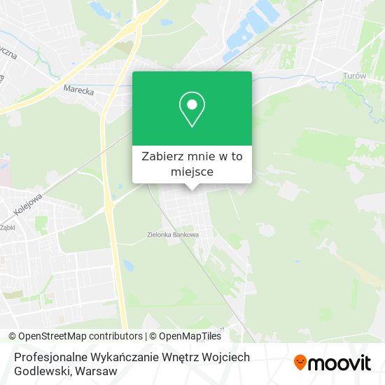 Mapa Profesjonalne Wykańczanie Wnętrz Wojciech Godlewski