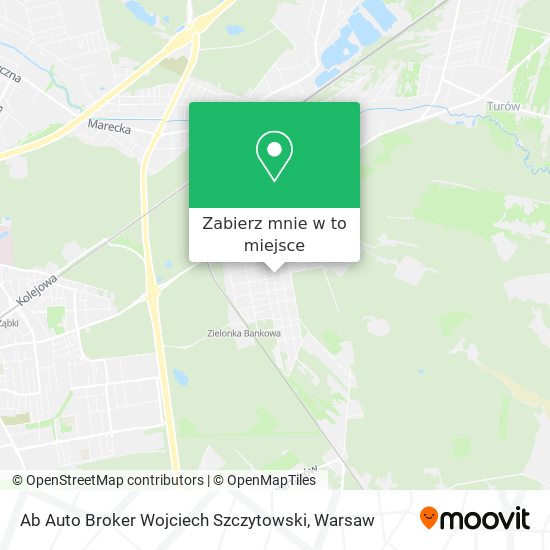 Mapa Ab Auto Broker Wojciech Szczytowski