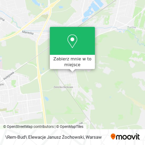 Mapa \Rem-Bud\ Elewacje Janusz Żochowski