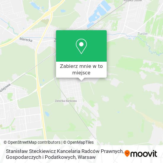 Mapa Stanisław Steckiewicz Kancelaria Radców Prawnych, Gospodarczych i Podatkowych