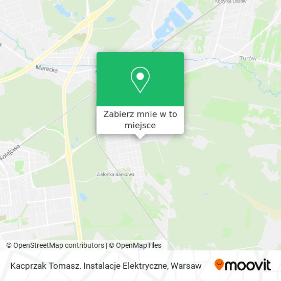 Mapa Kacprzak Tomasz. Instalacje Elektryczne