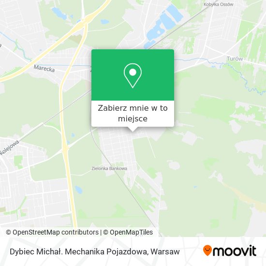 Mapa Dybiec Michał. Mechanika Pojazdowa