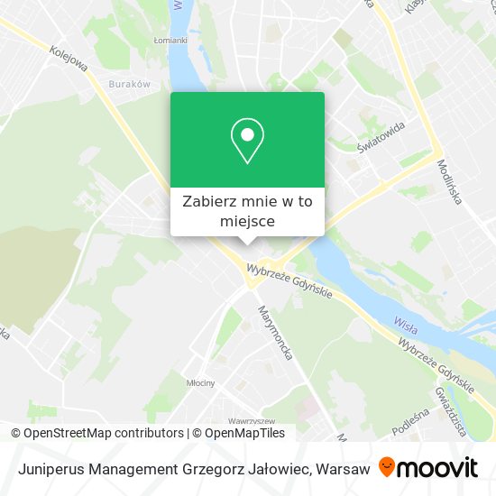 Mapa Juniperus Management Grzegorz Jałowiec