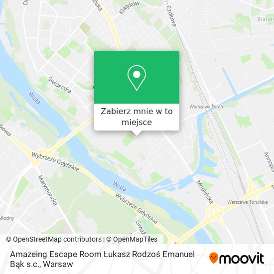 Mapa Amazeing Escape Room Łukasz Rodzoś Emanuel Bąk s.c.