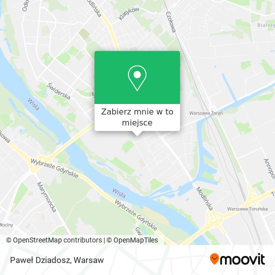 Mapa Paweł Dziadosz