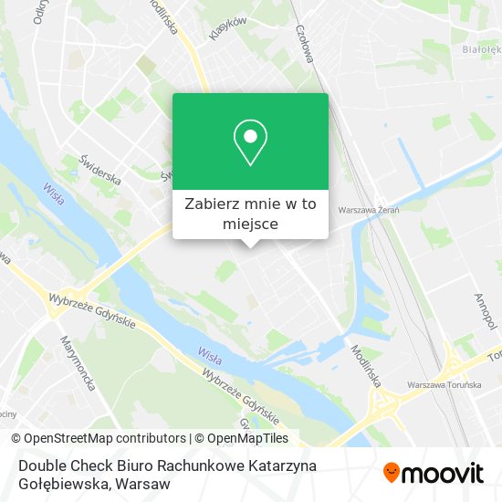 Mapa Double Check Biuro Rachunkowe Katarzyna Gołębiewska