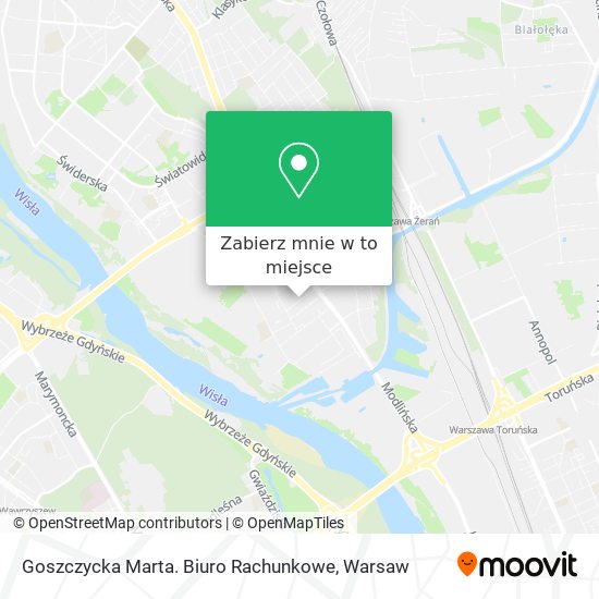 Mapa Goszczycka Marta. Biuro Rachunkowe