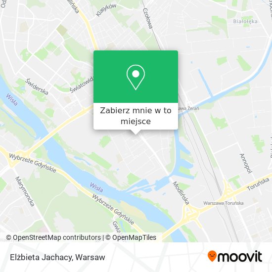 Mapa Elżbieta Jachacy