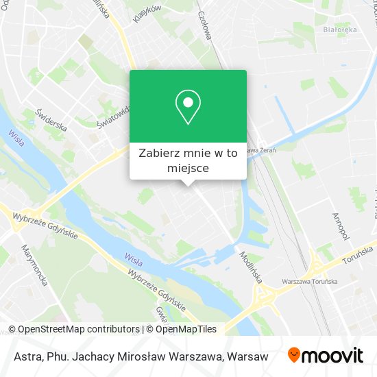 Mapa Astra, Phu. Jachacy Mirosław Warszawa