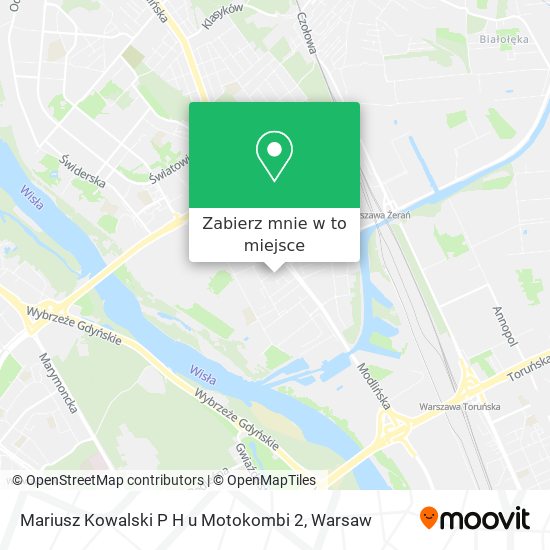 Mapa Mariusz Kowalski P H u Motokombi 2