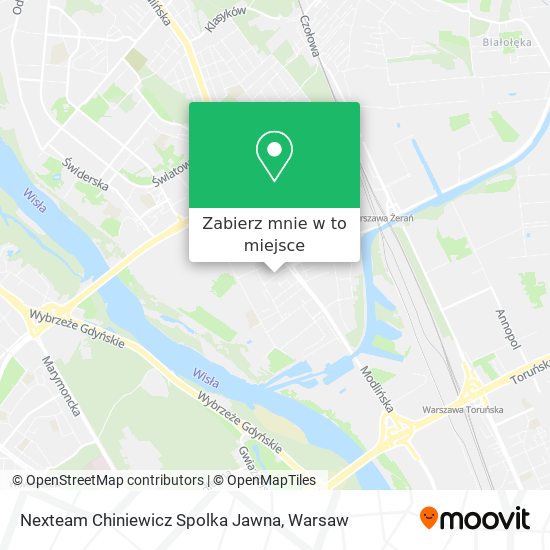 Mapa Nexteam Chiniewicz Spolka Jawna