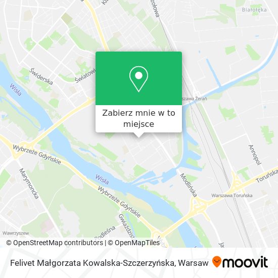 Mapa Felivet Małgorzata Kowalska-Szczerzyńska