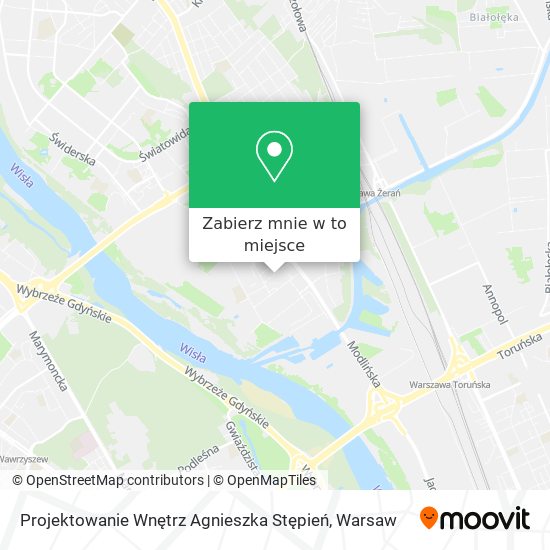 Mapa Projektowanie Wnętrz Agnieszka Stępień