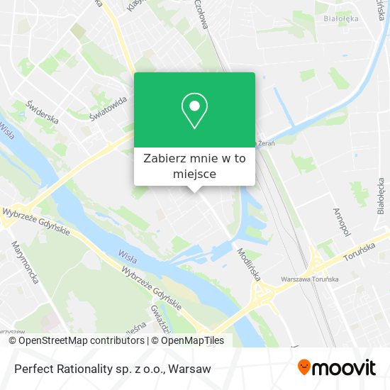 Mapa Perfect Rationality sp. z o.o.
