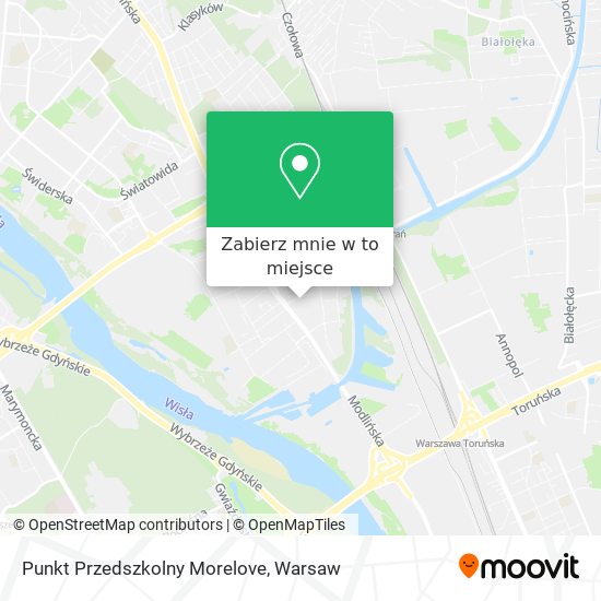 Mapa Punkt Przedszkolny Morelove