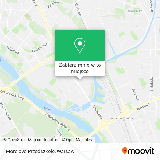 Mapa Morelove Przedszkole