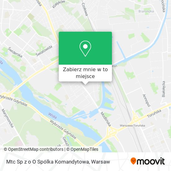 Mapa Mtc Sp z o O Spólka Komandytowa