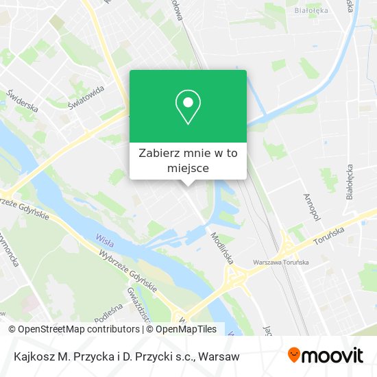 Mapa Kajkosz M. Przycka i D. Przycki s.c.