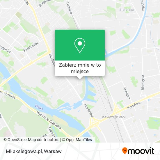 Mapa Miłaksiegowa.pl