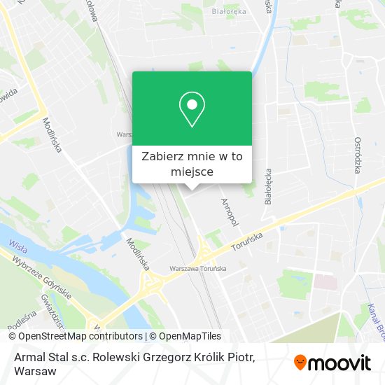 Mapa Armal Stal s.c. Rolewski Grzegorz Królik Piotr