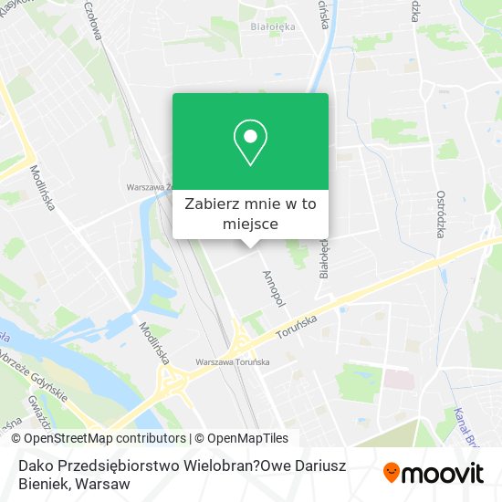 Mapa Dako Przedsiębiorstwo Wielobran?Owe Dariusz Bieniek