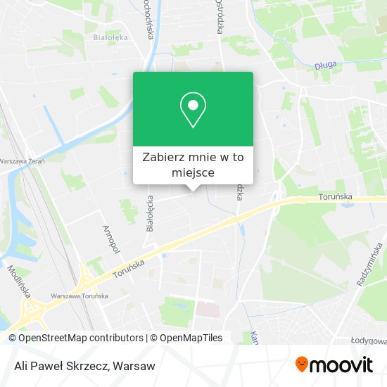 Mapa Ali Paweł Skrzecz