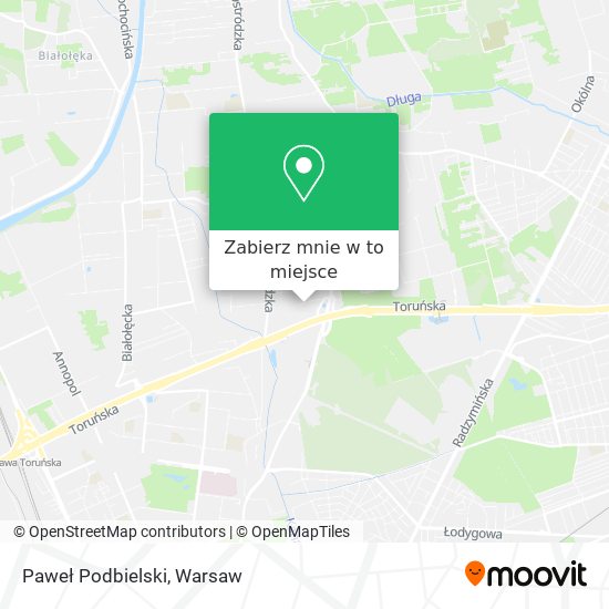 Mapa Paweł Podbielski