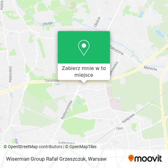 Mapa Wiserman Group Rafał Grzeszczuk