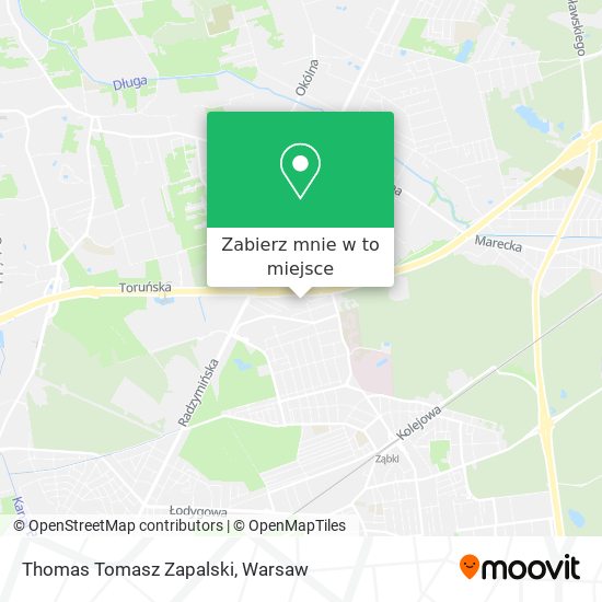 Mapa Thomas Tomasz Zapalski