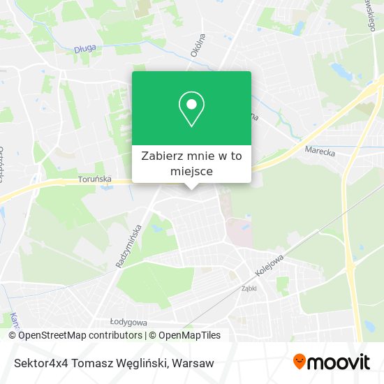 Mapa Sektor4x4 Tomasz Węgliński