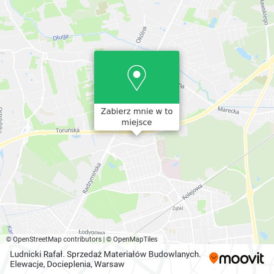 Mapa Ludnicki Rafał. Sprzedaż Materiałów Budowlanych. Elewacje, Docieplenia