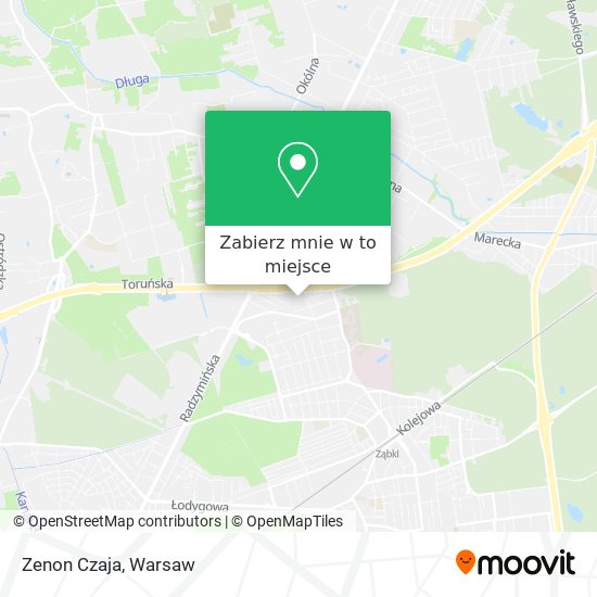 Mapa Zenon Czaja