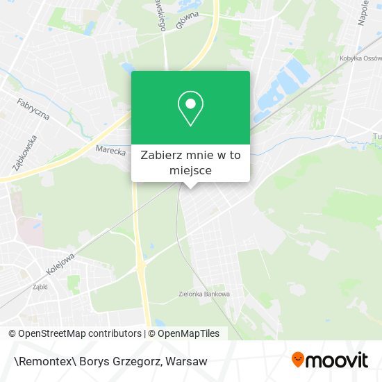 Mapa \Remontex\ Borys Grzegorz