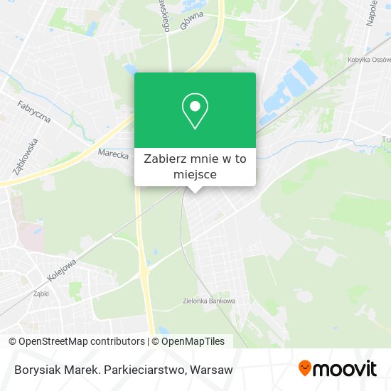 Mapa Borysiak Marek. Parkieciarstwo