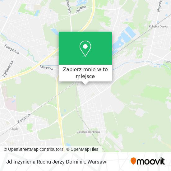 Mapa Jd Inżynieria Ruchu Jerzy Dominik