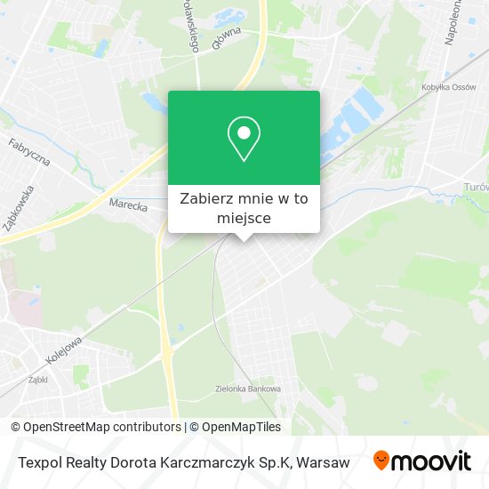 Mapa Texpol Realty Dorota Karczmarczyk Sp.K