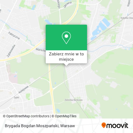 Mapa Brygada Bogdan Moszpański