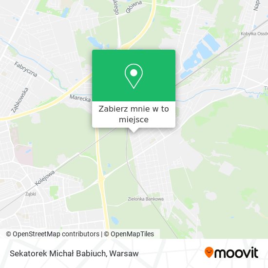 Mapa Sekatorek Michał Babiuch