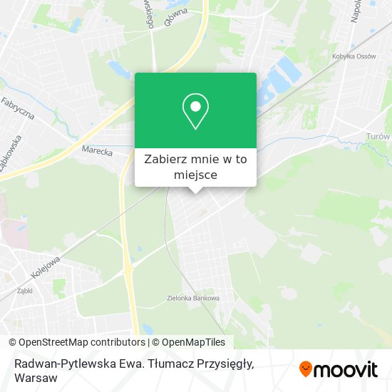 Mapa Radwan-Pytlewska Ewa. Tłumacz Przysięgły