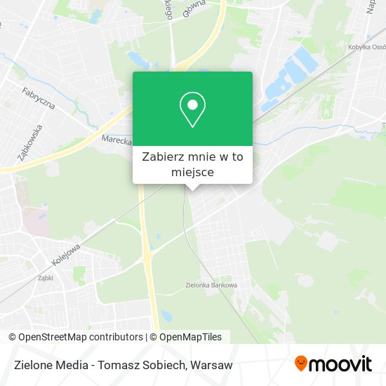 Mapa Zielone Media - Tomasz Sobiech