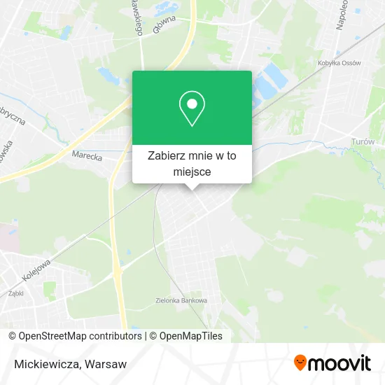 Mapa Mickiewicza