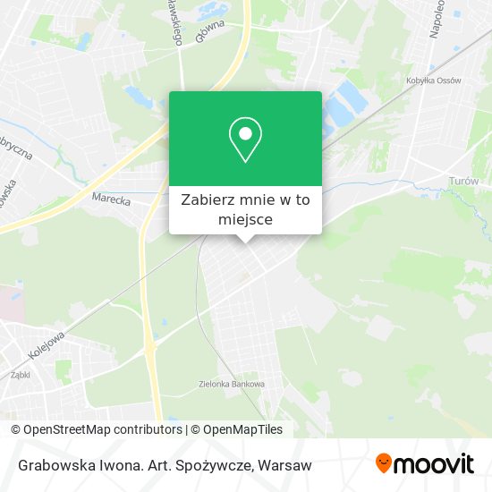 Mapa Grabowska Iwona. Art. Spożywcze