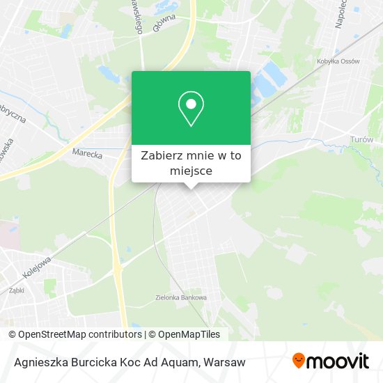 Mapa Agnieszka Burcicka Koc Ad Aquam