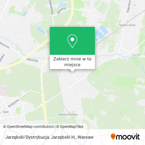 Mapa Jarzębski Dystrybucja. Jarzębski H.