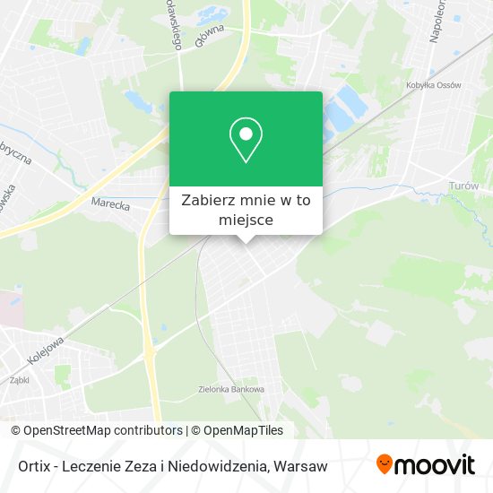 Mapa Ortix - Leczenie Zeza i Niedowidzenia