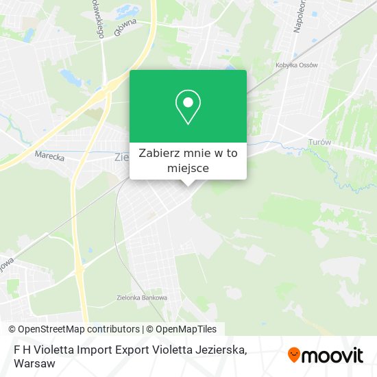 Mapa F H Violetta Import Export Violetta Jezierska