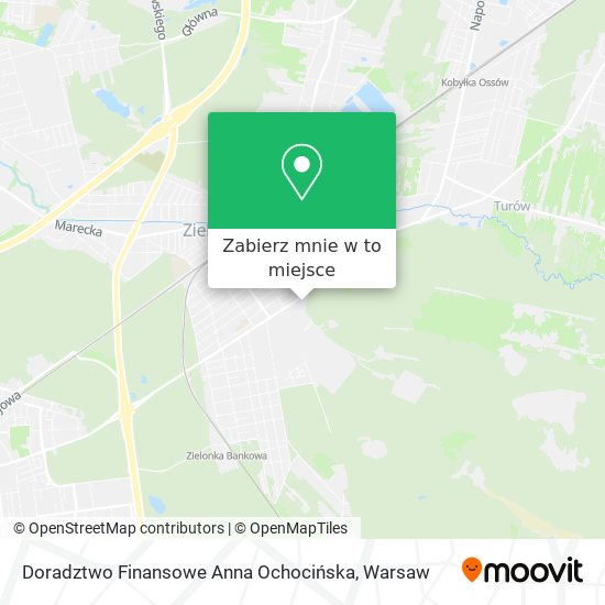 Mapa Doradztwo Finansowe Anna Ochocińska