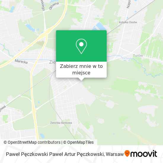 Mapa Paweł Pęczkowski Paweł Artur Pęczkowski