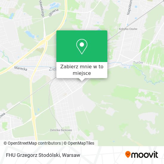 Mapa FHU Grzegorz Stodólski